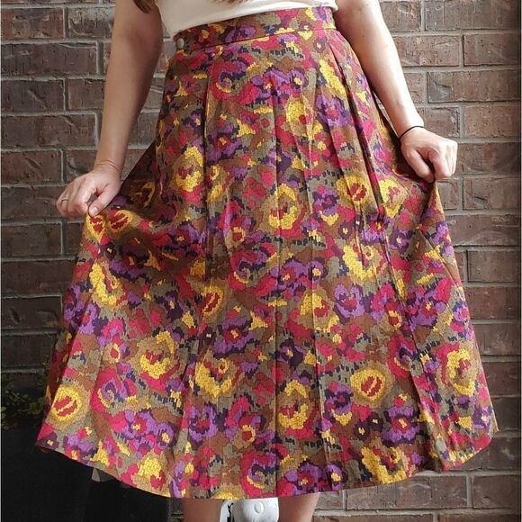 Vintage  Evan-picone petite skirt - Picture 2 of 10